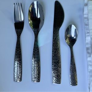 COPY - KLM cutlery set of 4 pieces